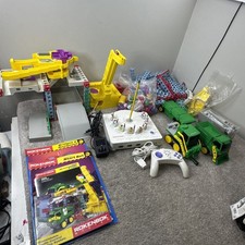 Rokenbok RC Construction Start Set Bridges Lot 2 Vehicles 8 Keys 1 Controller