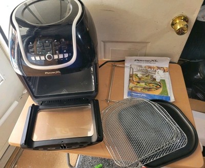 Power XL CM-006 Vortex Air Fryer Pro Plus 10 Qt Oven W/ Manuals
