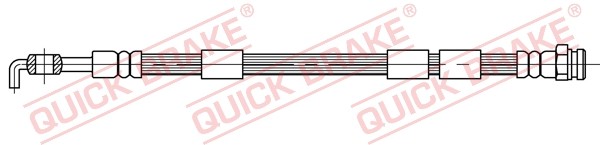 Fits QUICK BRAKE QB50.400 Brake Hose QB50.400 Brake pipe/hose flexibl ⭐UK Stock⭐