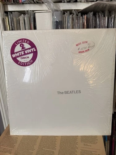 The Beatles - White Album, Capitol White Colored Vinyl, Complete In Shrink* VG++