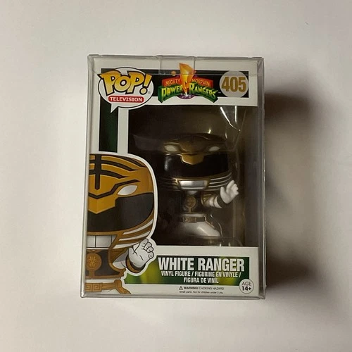 Funko Pop! Television Power Rangers White Ranger #405 Vinyl Figure Vaulted