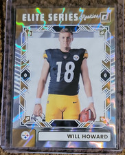 Panini 2025 Donruss Elite Series Rookies Will Howard Steelers ESR-WHD