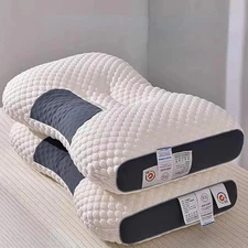 Neck Cervical Orthopedic Massage Pillow For Better Sleep Pain Relief Massage