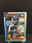 Topps 1990 Rookie Ken Griffey Jr #336 Seattle Mariners Baseball Card