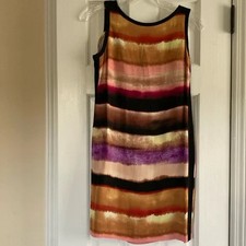 Ann Taylor women's multi-color summer dress size 2P