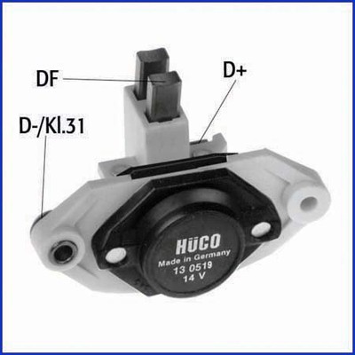 130519 ALTERNATOR REGULATOR HITACHI FOR VOLVO 440 K,480 E,960 1.7L,2L,2.4L,2.9L - Picture 2 of 5
