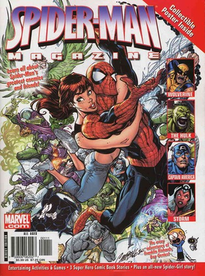 #ad #ad Amazing Spider Man Magazine #1 VF NM; Marvel J. Scott Campbell w BagBoard $19.98