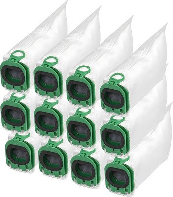 WohlStand Staubsaugerbeutel Vorwerk KoboldVB100FP100 12erPack Premium Filter Set