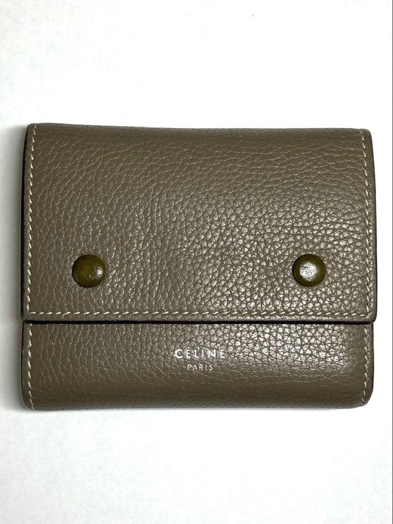 CELINE Folded Multi Function Trifold Wallet From … - image 3