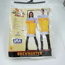 Rubies Brewmaster Glass of Beer Unisex Halloween Tunic Adult Costume - NEW