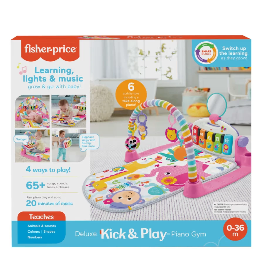 Fisher-Price Deluxe Kick & Play Piano Gym
Opens in a new window or tab