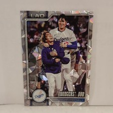 Topps 2026 Series 1 Shohei Ohtani and Yamamoto Dodgers Duo dino Foilboard #265