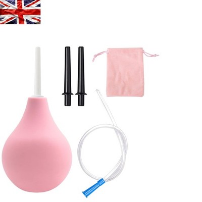 225ML Rosa Silikon Duschset mit Düsen - Reisefreundliche Hygienelösung
