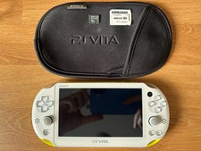 Sony PlayStation Vita Slim PCH-2000 Lime Green/White - 16GB Card & SD2VITA Pro