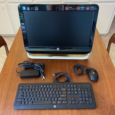 HP Omni All-in-One Model 120-1124, 4Gb Ram, 1TB HDD, 20  Screen, Windows 7