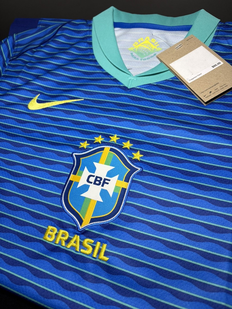 Nike x Brasil 24/25 Away Jersey Men's - Size Small | eBay