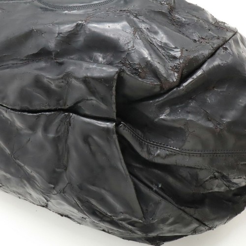 Bolso de Hombro Chanel Coco Cabas Mark Cadena Esmalte Nylon Lona Negro GZl14veo - Imagen 4 de 8