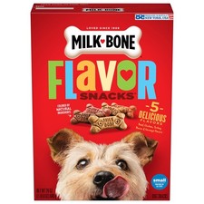 Milk-Bone Flavor Snacks Dog Treats, Small Biscuits, 24 1.5 Pound Pack of 1 