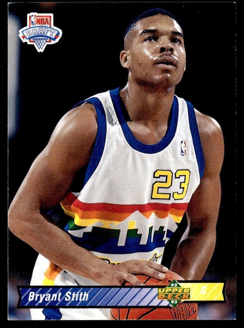 1992-93 Upper Deck Bryant Stith Rookie Denver Nuggets #9