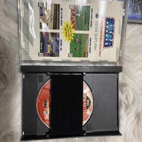 1995 Sega Rally Championship Sega Saturn Video Game CIB Complete W Manual