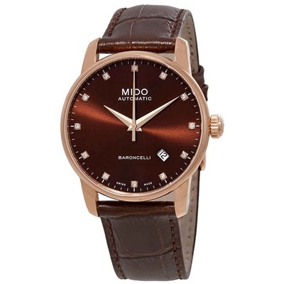 Mido Baroncelli II Automatic Diamond Men's Watch M8600.3.64.8