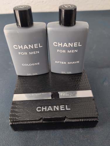 CHANEL Men's fragrance Gift Set After shave & cologne travel gift set 3 ounce  