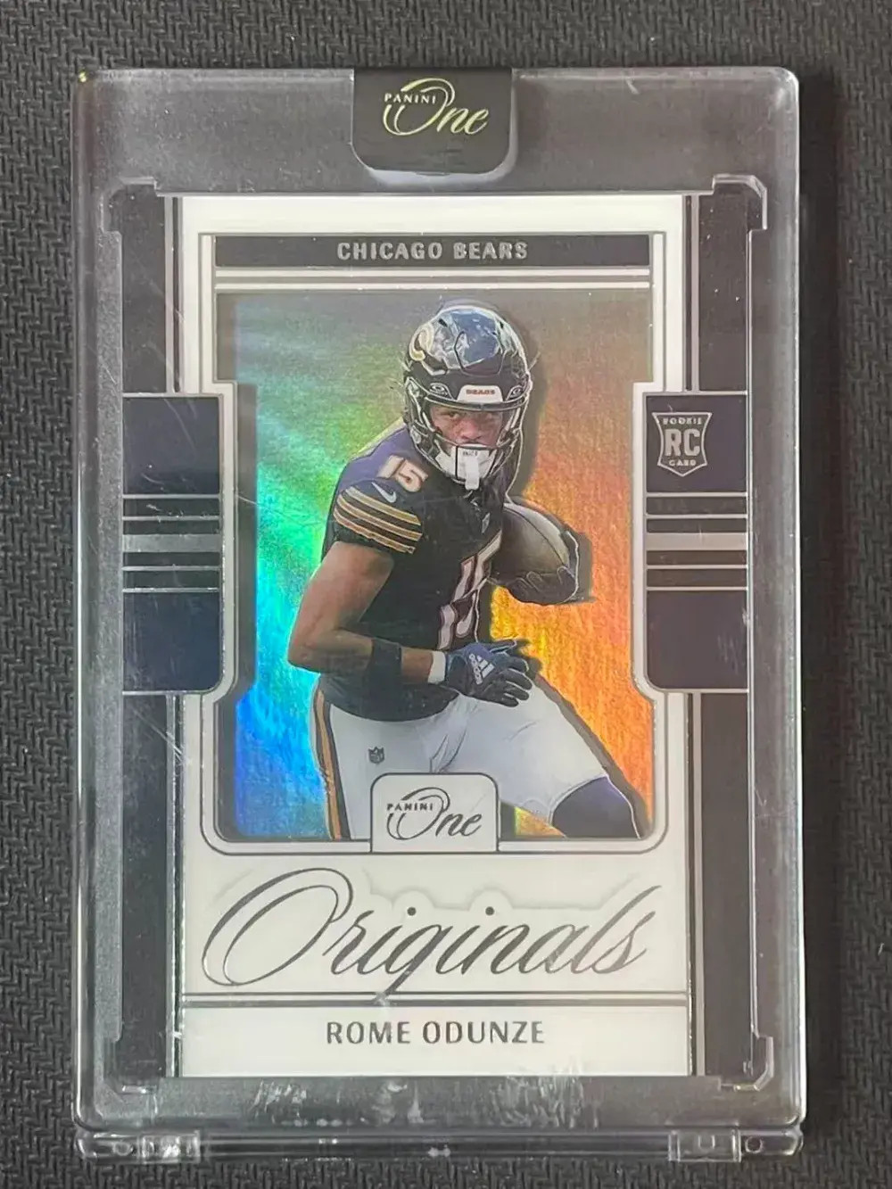 2024 Panini One ROME ODUNZE Rookie RC Originals Shadowbox - BEARS  -GL12