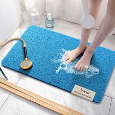Soft Textured Bath, Shower, Tub Mat, 24x16 Inch, Phthalate Free, Non Slip