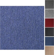 Carpet Tiles, 20X Floor Tiles Rug 50x50cm for Commercial Retail, Office, Home