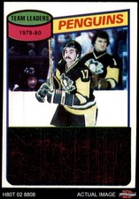 1980 Topps #117 Rick Kehoe Penguins Leaders 4 - VG/EX