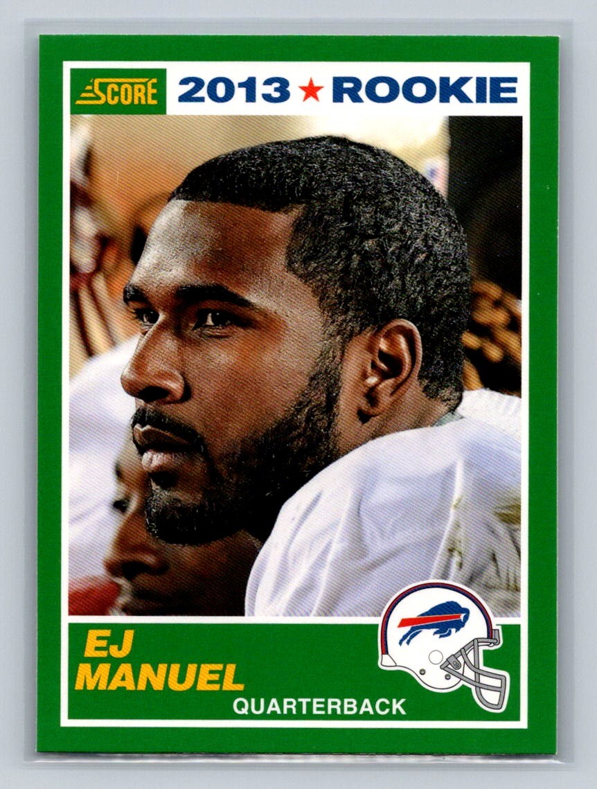 2013 Score #364 EJ Manuel Rookie RC Buffalo Bills