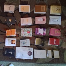 Lot of 10 High-End Designer Women's Perfume Samples Vials Random Scents NEW