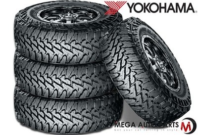 4 Yokohama Geolandar M/T G003 321/15R15 113Q Off-Road Load C Mud Tires 6 PLY