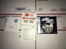 Pokemon Black Version Nintendo DS CASE  MANUAL - NO GAME 