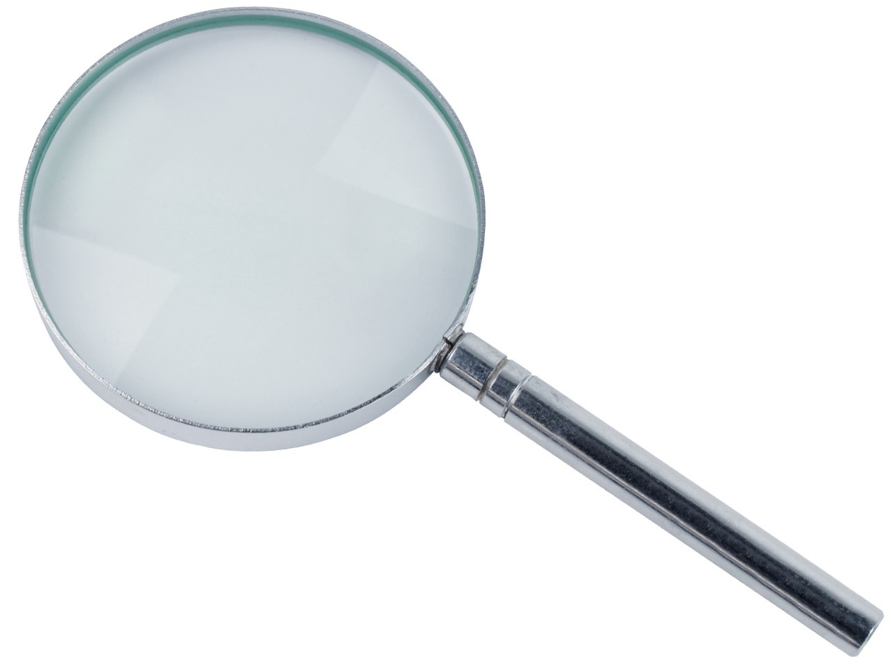 76mm Handheld Magnifying Glass, Lightweight Magnifier 2.25X Magnification