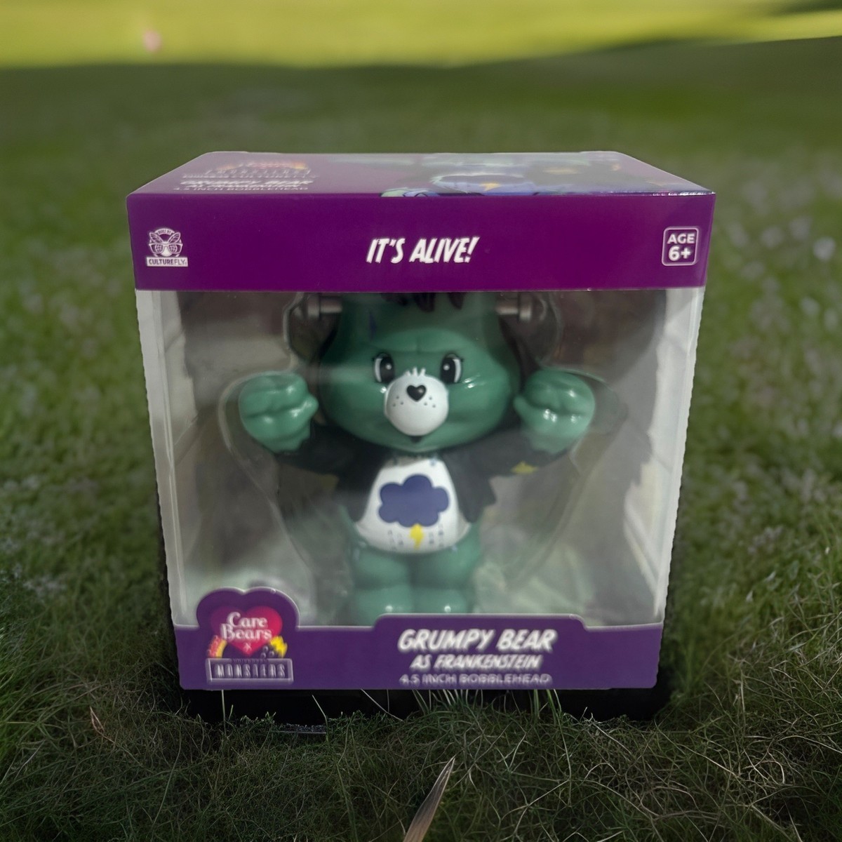 Care Bears X Universal Monsters GRUMPY BEAR AS FRANKENSTEIN