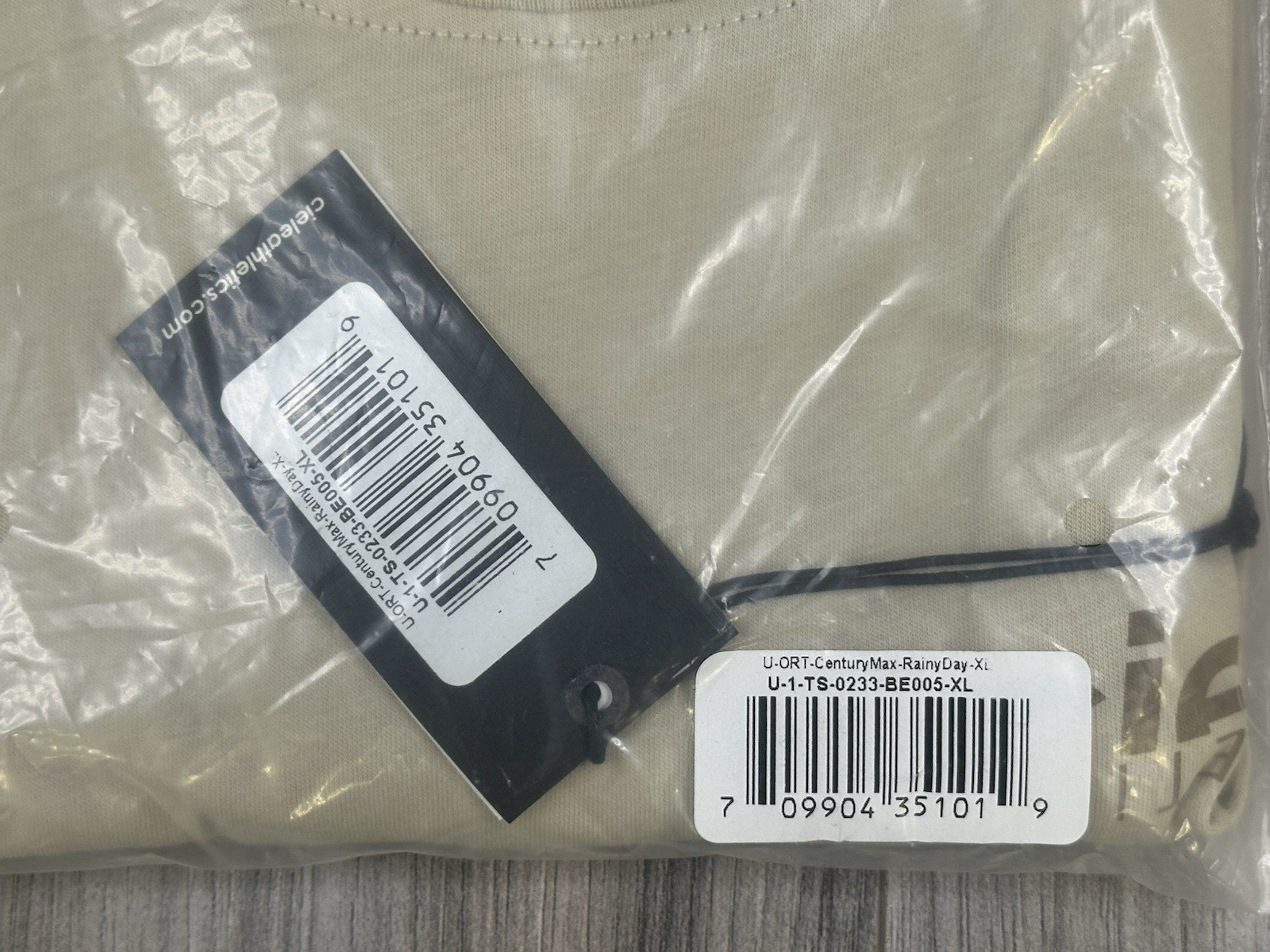 Ciele Athletics ORTShirt Century Max Rainy Day Running Shirt Unisex XL - NWT