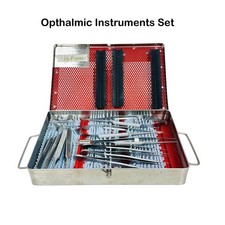 V Mueller / Weck / Jarit Opthalmic Surgical Stainless Steel Instruments Set