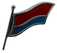 New Old Stock Lh Quarter Panel Belt Molding Flag Ornament 1954 Plymouth 1542459