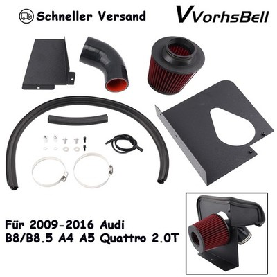 Ansaugluftfilter Induktionskit Für 2009-2016 Audi B8/B8.5 A4 A5 Quattro 2.0T