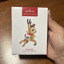 2025 Hallmark Keepsake Dasher Eight Tiny Reindeers