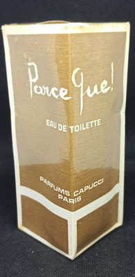 Roberto Capucci Parce Que Eau de Toilette Paris 60ml Vintage Sealed