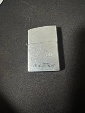 VINTAGE COLT PISTOL SLOGAN ZIPPO LIGHTER in great shape!