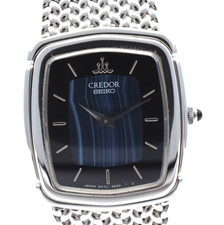 ▶️ Vintage 【N MINT+】 SEIKO CREDOR 5A70-3C40 Silver Quartz Womens Watch JAPAN