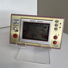 Nintendo Game & Watch Wide Screen Snoopy Tennis (SP-30) Original (1982)