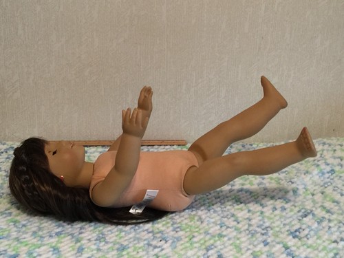 2014 American Girl 18" Doll - Brown Hair - Blue Eyes (E68) - Imagen 21 de 23