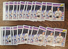 Jacob Misiorowski  2026 Topps Heritage Brewers Rookie Lot of 32 Cards RC