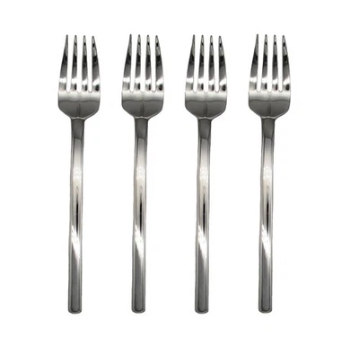Mikasa Zena 18/8 Stainless Steel 7 5/8" Dinner Fork (Set of Four)