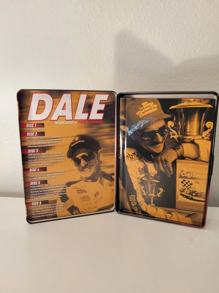 Dale: Narrated by Paul Newman 2007 DVD Set W/ Vintage Collector's Coke 1999 - Image 2 of 4