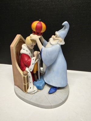 Disney Magic Memories Limited Edition Sword In The Stone Porcelain Figurine 1980